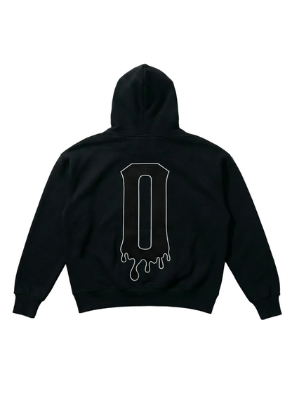 Retention Zero Year Oversized Hoodie – Black