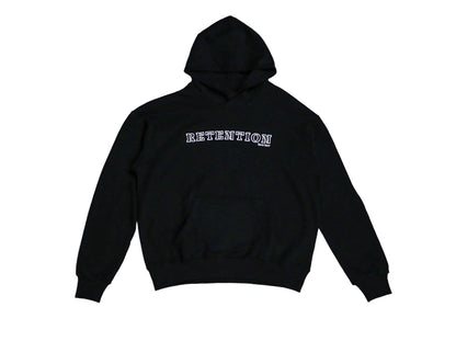 OVERSIZED ZERO YEAR HOODIE- (BLACK)