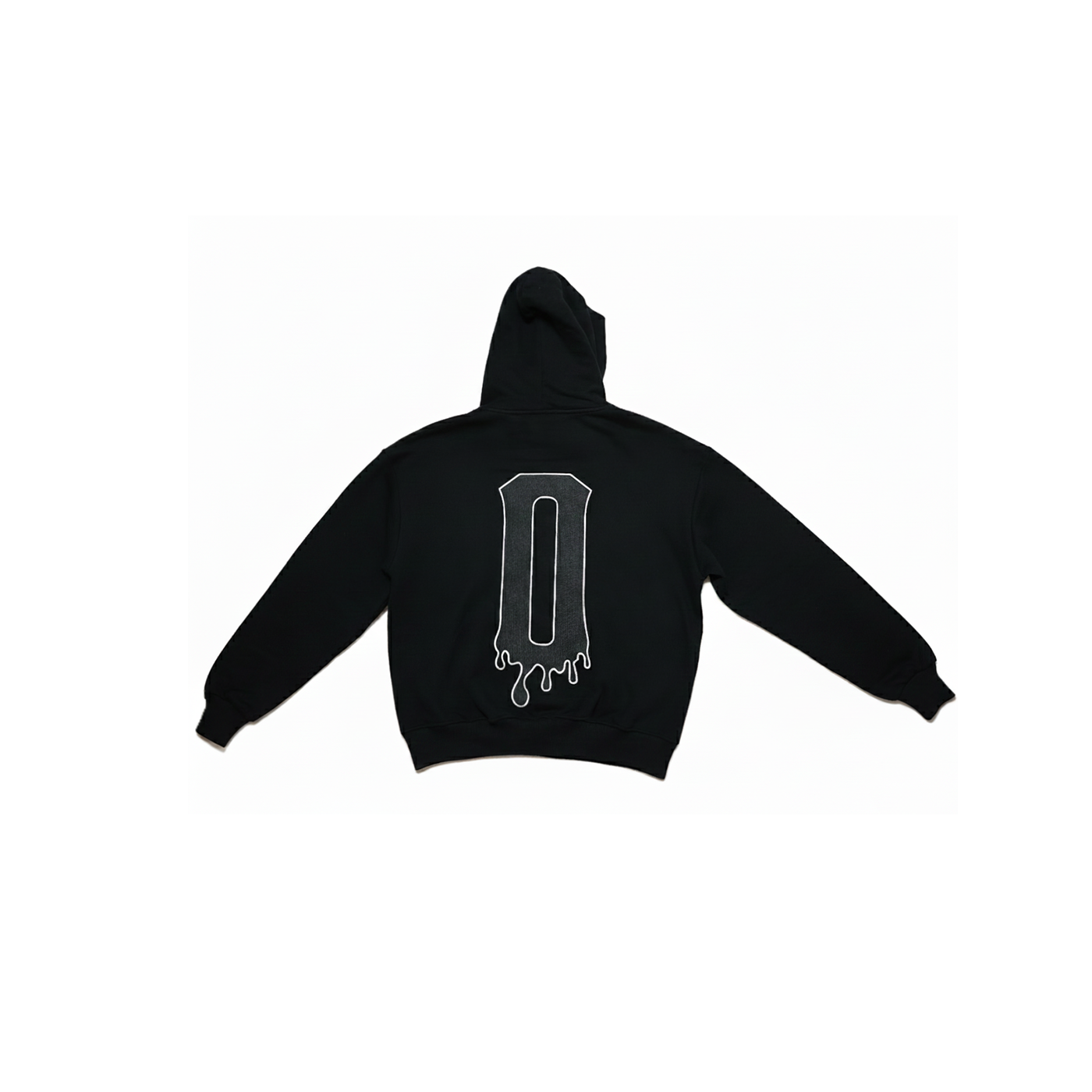 Retention Zero Year Oversized Hoodie – Black