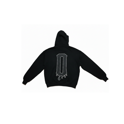 Retention Zero Year Oversized Hoodie – Black