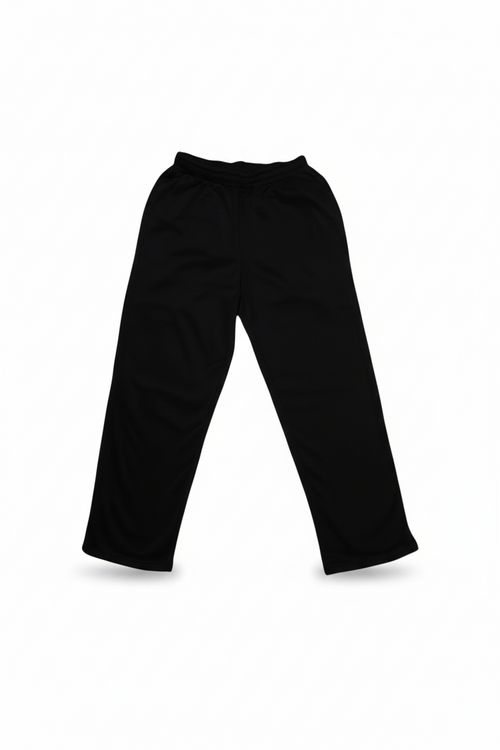 Retention Zero Year Wide-Leg Tracksuit Bottoms – Black